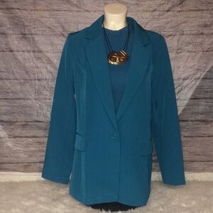 Happily Grey Brand Teak Blazer